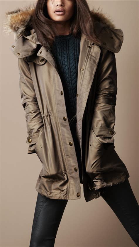 burberry parka womens|Burberry coats over stock.